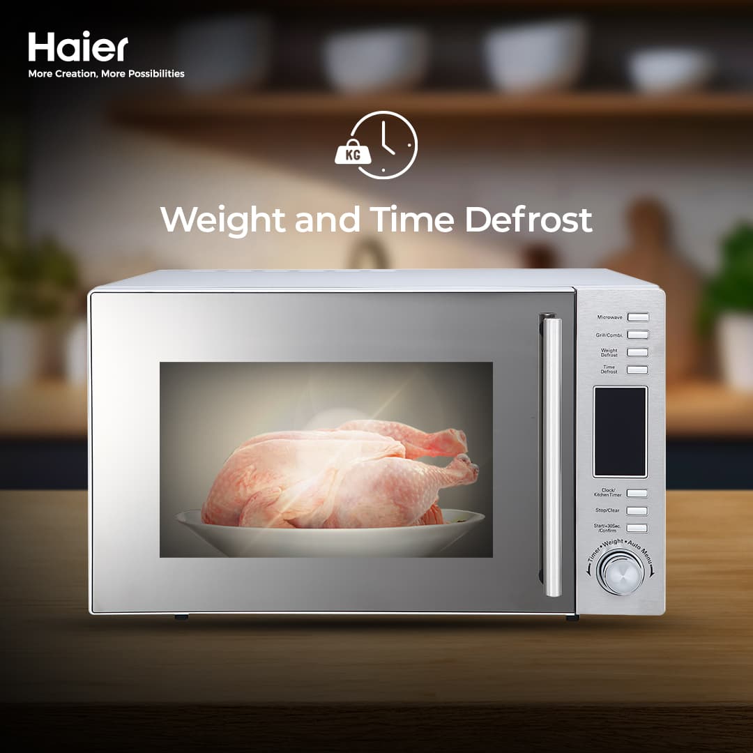 HMW-32300S - Haier 32L Grill Series Microwave Oven thumbnail 4