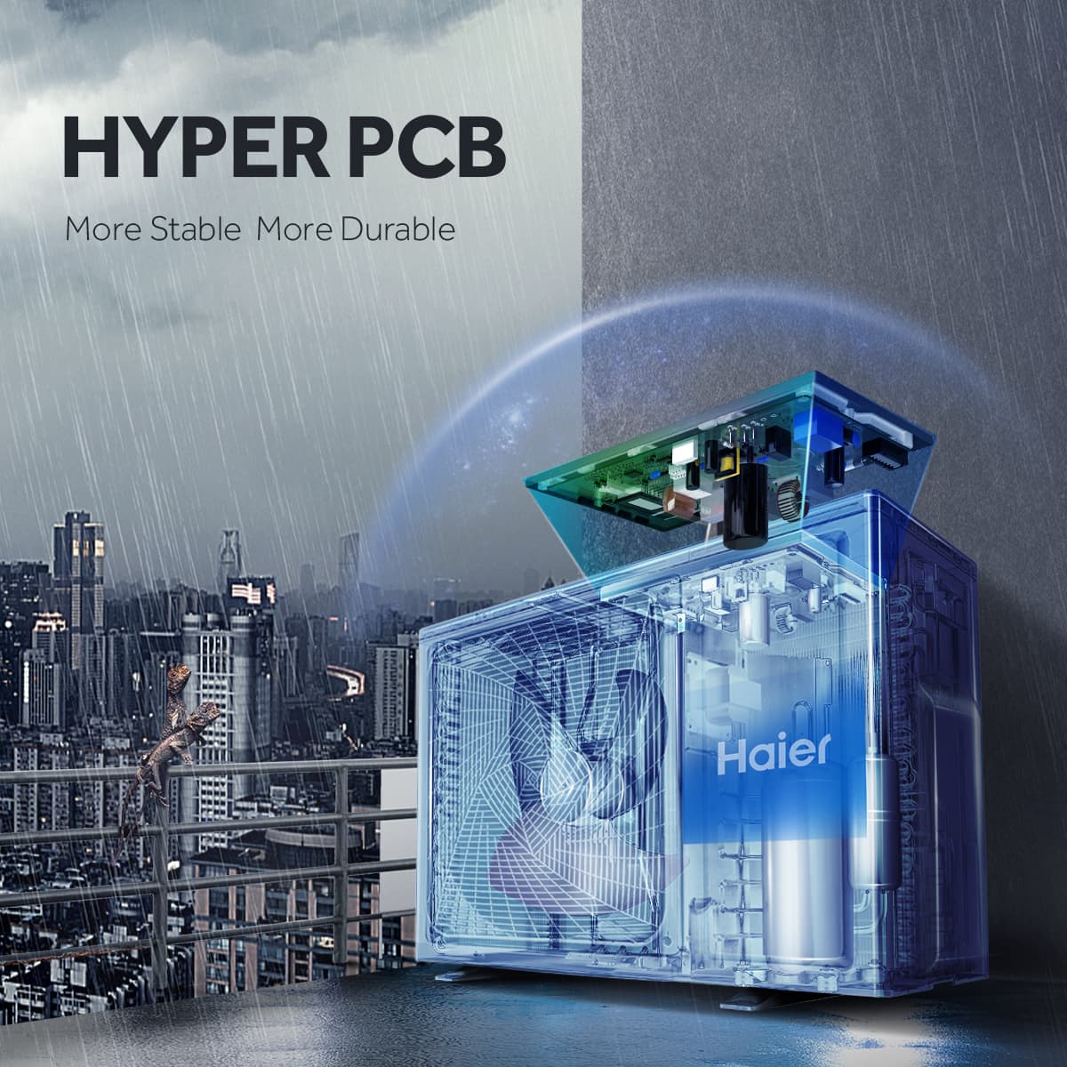 HSU-13RFP - 1 Ton RF Series DC Inverter - 13,000 BTU's thumbnail 5