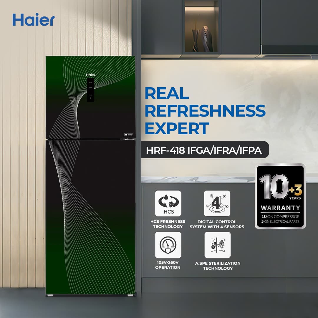 HRF-418 IFGA/IFRA/IFPA - 14.7 CFT HCS Digital Inverter Refrigerator