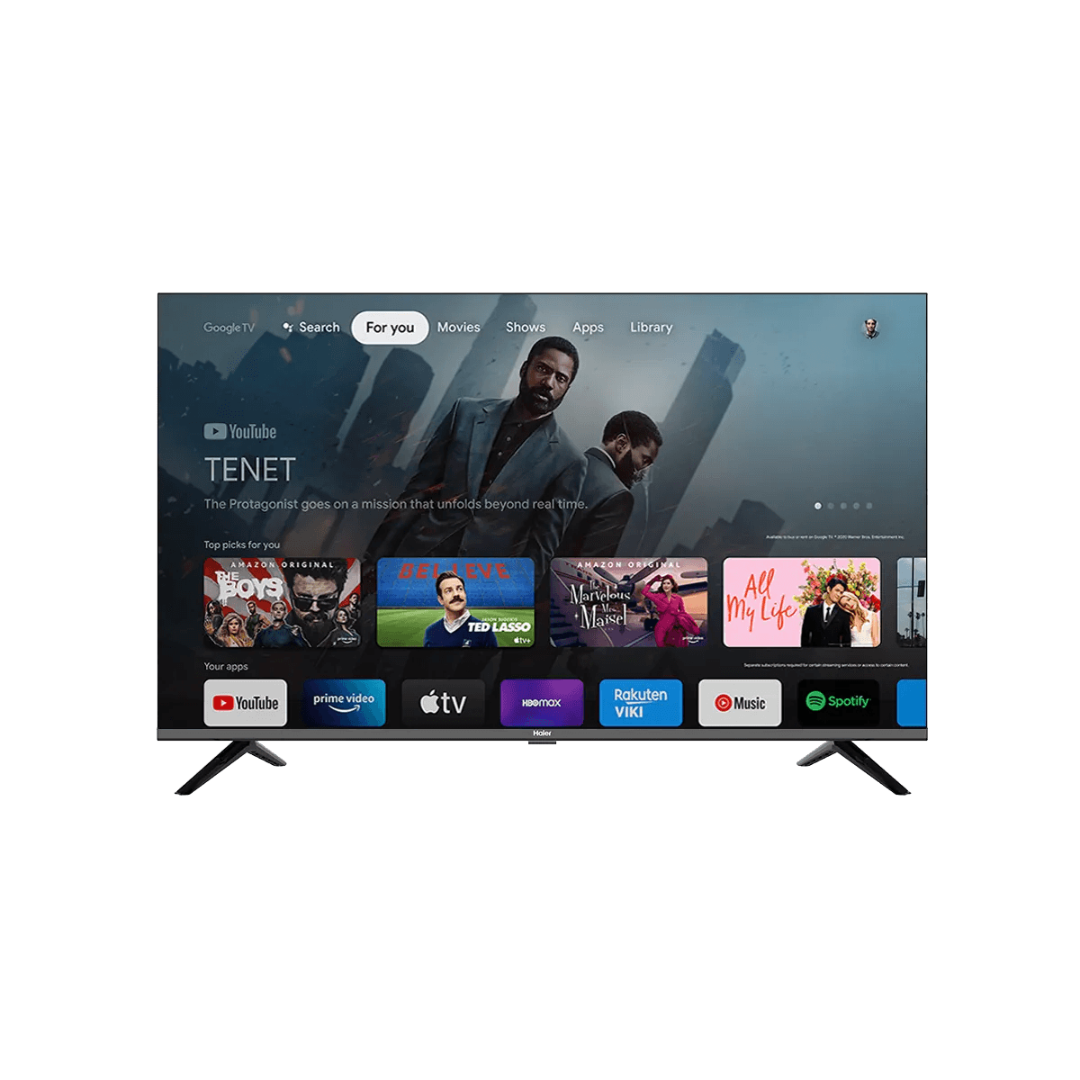 Haier 32 Inch Google LED TV H32K85FX - Brand Warranty thumbnail 2