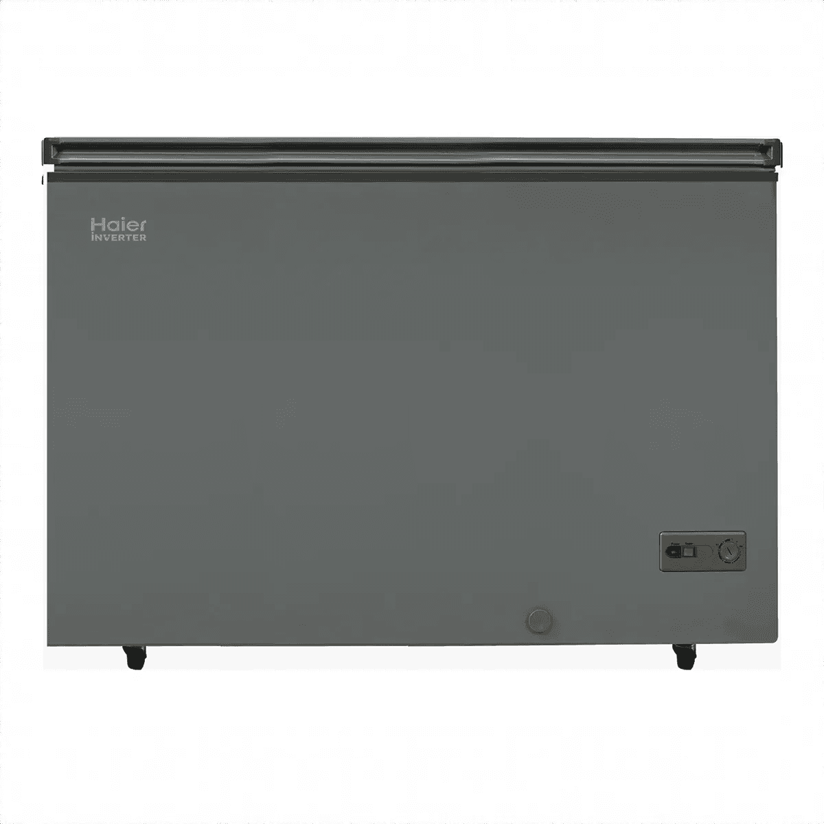 Haier 12.9 Cu Ft - HDF-345 IG - Inverter - Single Door Series - ( Inverter + Balanced Cooling + Super Freeze Function + Ref & DF Adjustable ) Grey Colour Deep Freezer- 10 Years Brand Warranty thumbnail 2