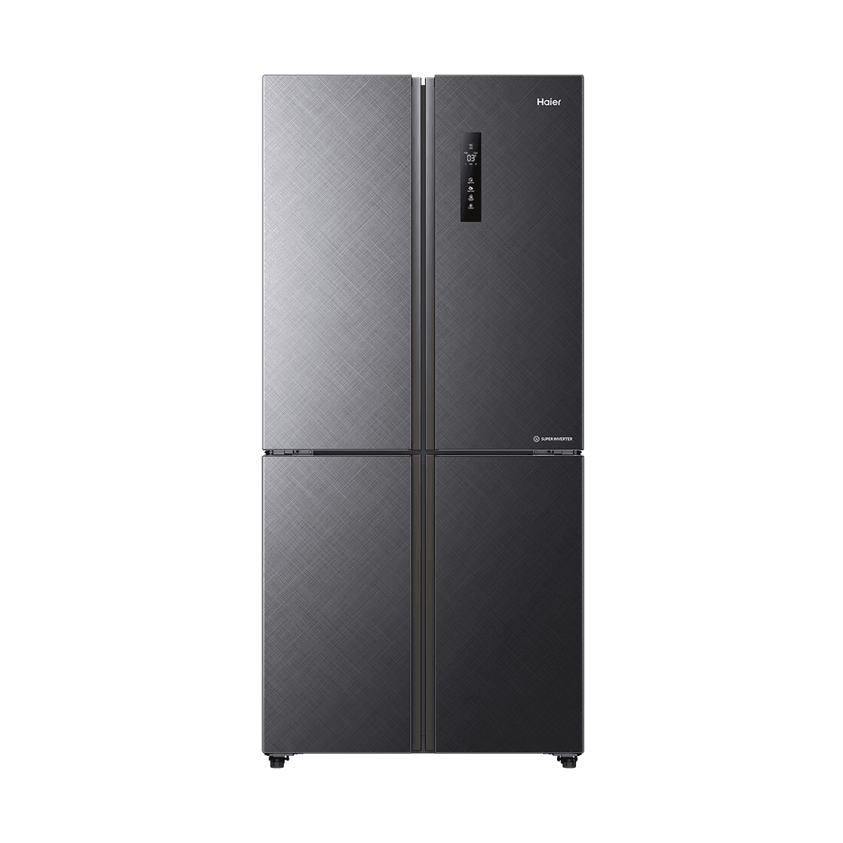 Haier 20.5 Cu Ft / Inverter Antibacterial / HRF-578TSG ( IOT Technology + HCS + No Frost + Glass Door) Black Colour Refrigerator / 10 Years Warranty thumbnail 2