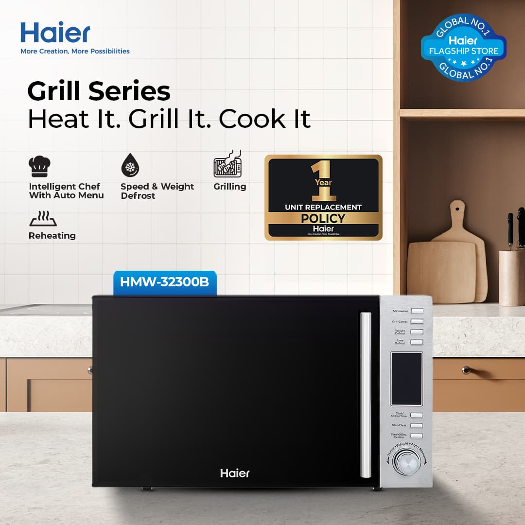 Haier 32L - Grill MWO Series - HMW-32300B